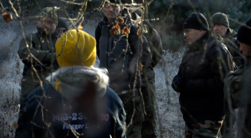 Szukali śladów dawnego obozu jenieckiego - grafika