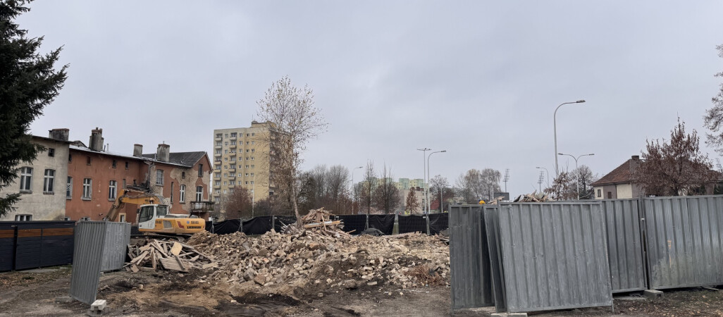 Kamienica przy Bydgoskiej zniknęła z powierzchni