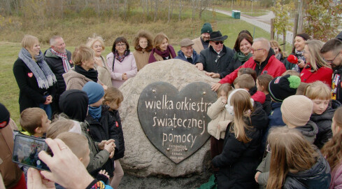 Jurek Owsiak w Pile - grafika