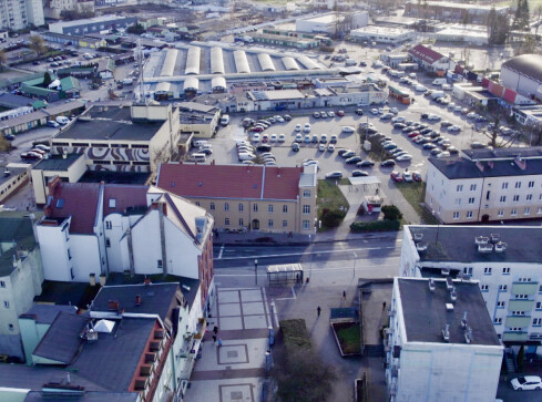 Targowisko na lotnisko? - grafika