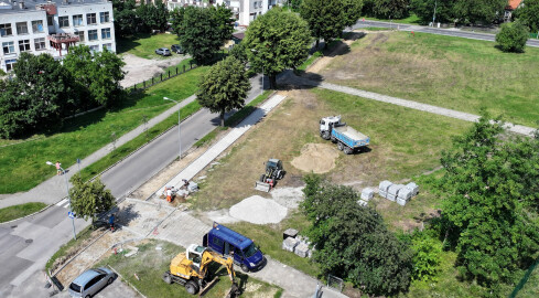Wymiana chodników na osiedlu Górnym - grafika