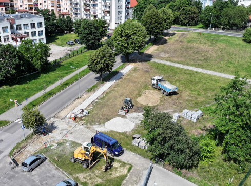 Wymiana chodników na osiedlu Górnym - grafika