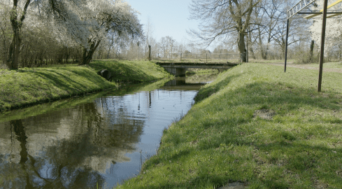 Kanał żeglowny Trzciance - grafika