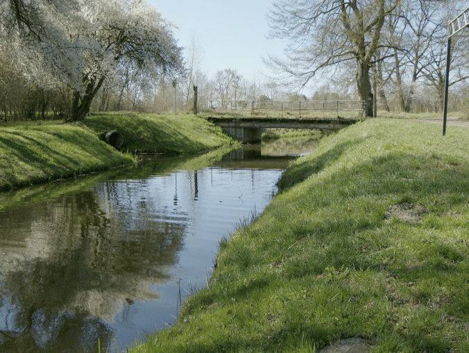 Kanał żeglowny Trzciance - grafika