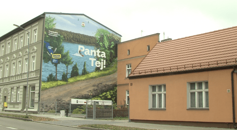 Graffiti na murach całkowicie legalnie - grafika