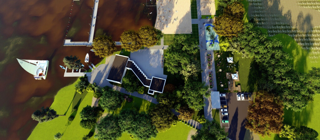 Tuczno z nową plażą