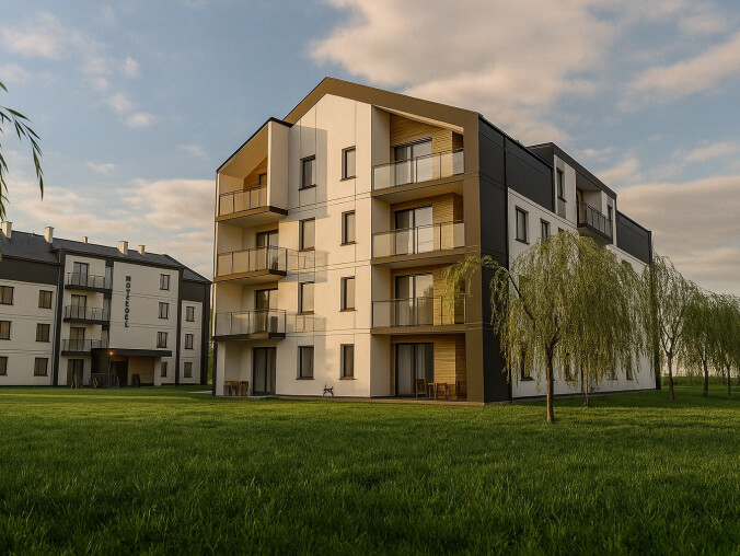 Wałcz buduje 48 mieszkań komunalnych - grafika