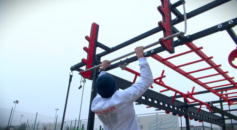 Otwarto Ninja Park - grafika