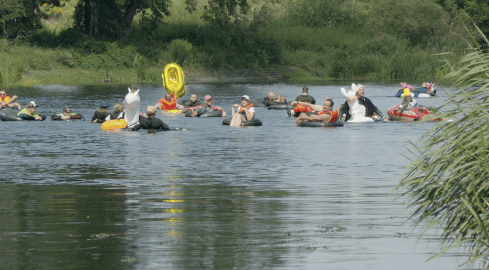 Dętkospływ po Gwdzie - grafika