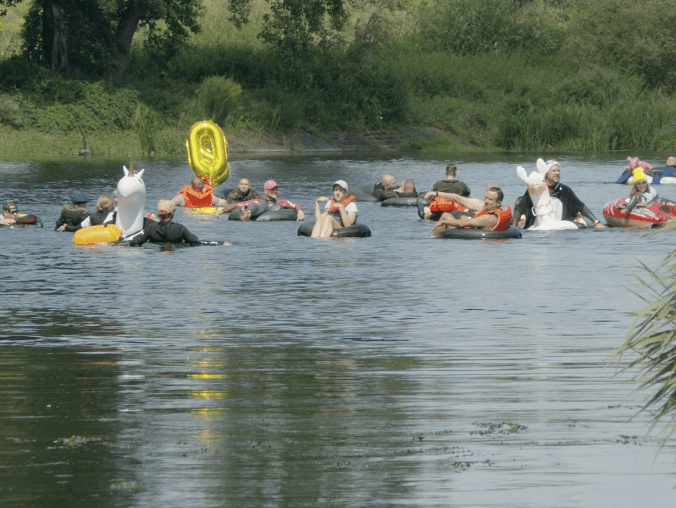 Dętkospływ po Gwdzie - grafika