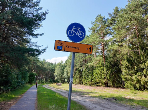 Rowerem nad morze - grafika