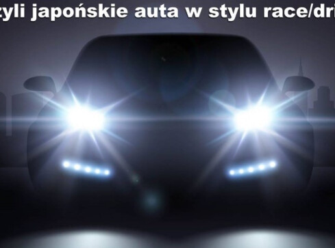 Japońskie auta w stylu race/drift  - grafika