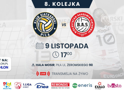 Mecz KS Piła – KS BAS Białystok - ROZSTRZYGNIĘCIE KONKURSU - grafika