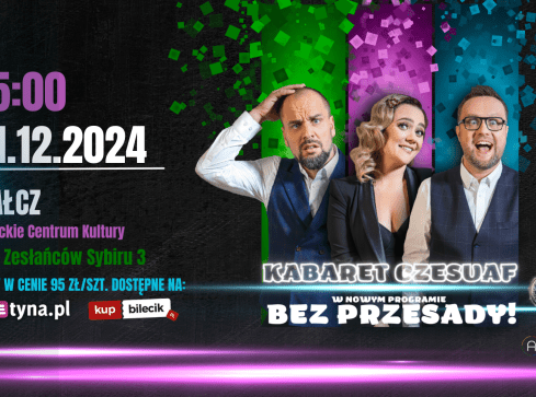 Kabaret Czesuaf - ROZSTRZYGNIĘCIE KONKUSU - grafika