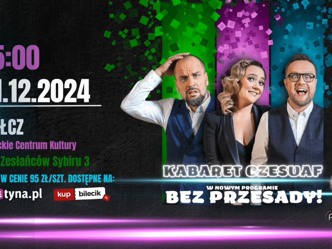 Kabaret Czesuaf - ROZSTRZYGNIĘCIE KONKUSU - grafika