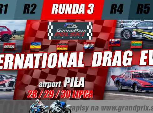 Wyścigi na 1/4 mili - International Drag Event  - grafika