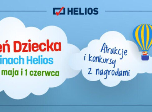 Dzień Dziecka w kinie Helios - rozstrzygnięcie konkursu - grafika