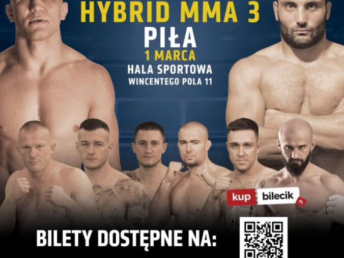 Wygraj bilety na HYBRID MMA 3! - ROZSTRZYGNIĘCIE - grafika