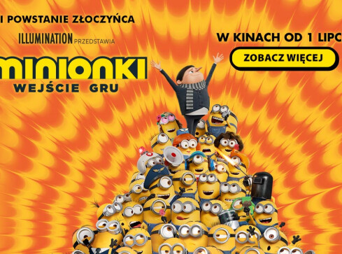 Helios zaprasza na rodzinne seanse hitu „Minionki: wejście Gru - wy - grafika