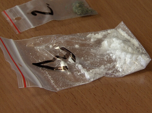 Plaga przestępstw narkotykowych - grafika