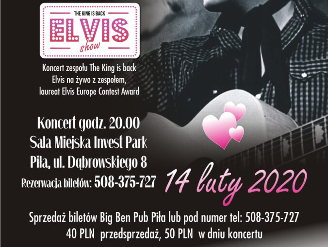 Wygraj bilety na walentynkowy koncert "Elvis Show" - grafika