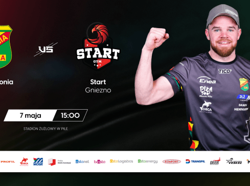 Polonia Piła - Start Gniezno - wygraj bilety na mecz - grafika