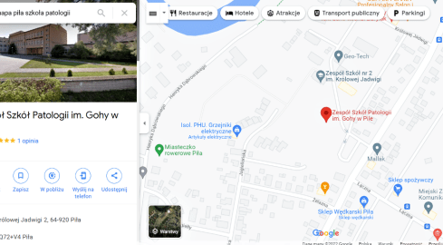 Patologiczna Goha patronką pilskiej szkoły?  - grafika