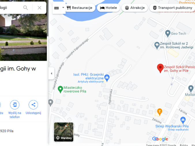 Patologiczna Goha patronką pilskiej szkoły?  - grafika