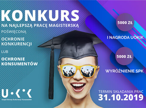 Konkurs na najlepszą pracę magisterską  - grafika