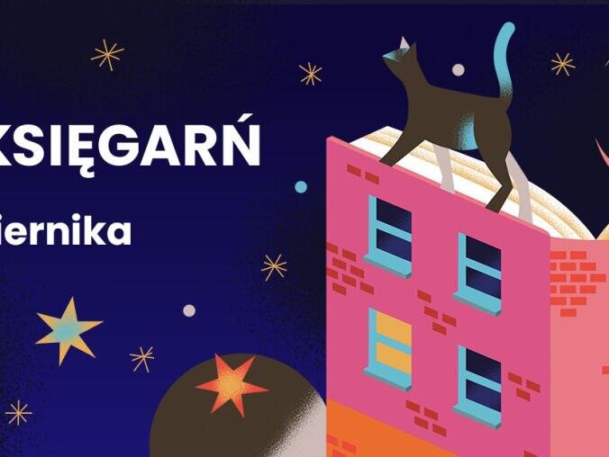 Wszędzie, gdzieś jest literatura, w pobliżu… Noc Księgarń  - grafika