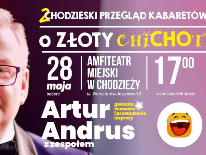 Chodzieski Przegląd Kabaretów - rozstrzygnięcie konkursu - grafika