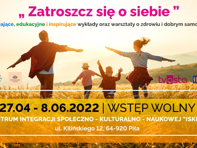 „Zatroszcz się o siebie” - darmowe warsztaty w Pile  - grafika