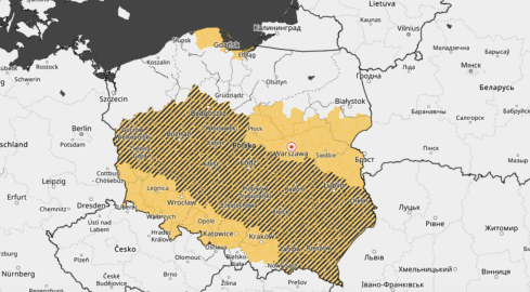 Uwaga ślisko! - grafika