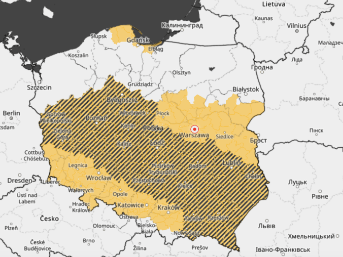 Uwaga ślisko! - grafika