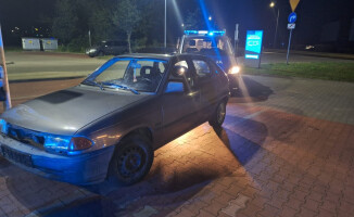 Kierowca opla miał ponad trzy promile i wiózł dziecko