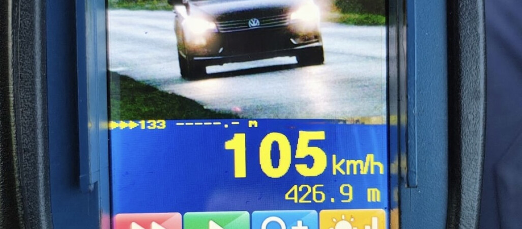 Pędziła 105 km/h w terenie zabudowanym
