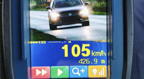 Pędziła 105 km/h w terenie zabudowanym - grafika