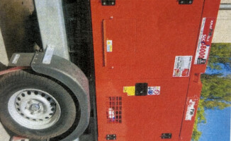Ukradł agregat z hangaru na lotnisku