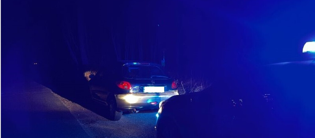 Policyjny pościg za Gruzinem na DK11. Miał 2,5 promila