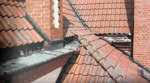 Ukradli rynny z dachu posesji w centrum Piły - grafika