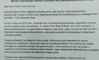 Policjant uratował życie 24-latkowi