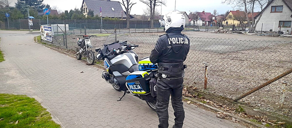 Policyjny pościg za motocyklistą. Miał ponad 2 kg amfetaminy