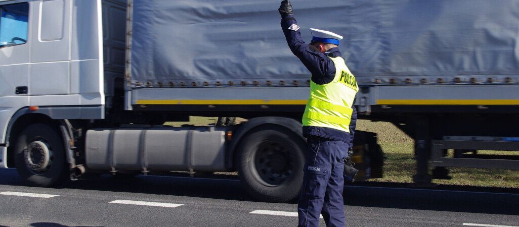 Zawodowy kierowca pijany za kółkiem