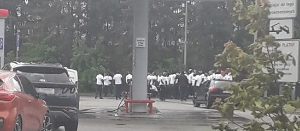 Ustawka pseudokibiców pod Piłą