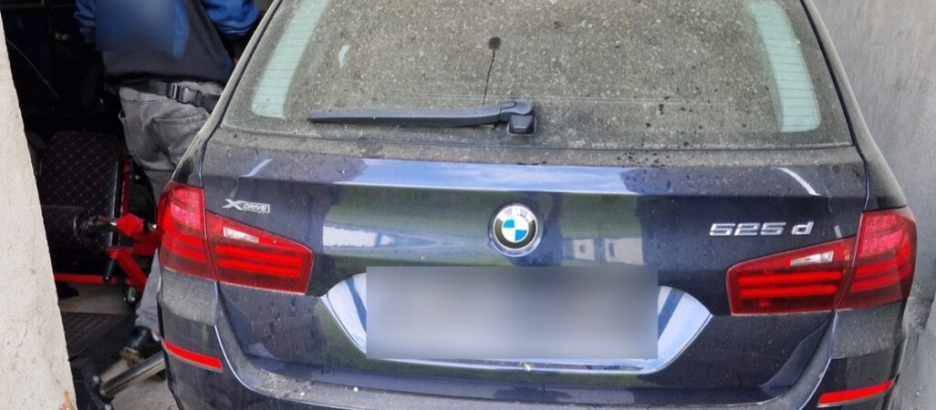 Odzyskali skradzione BMW