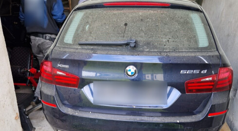 Odzyskali skradzione BMW - grafika