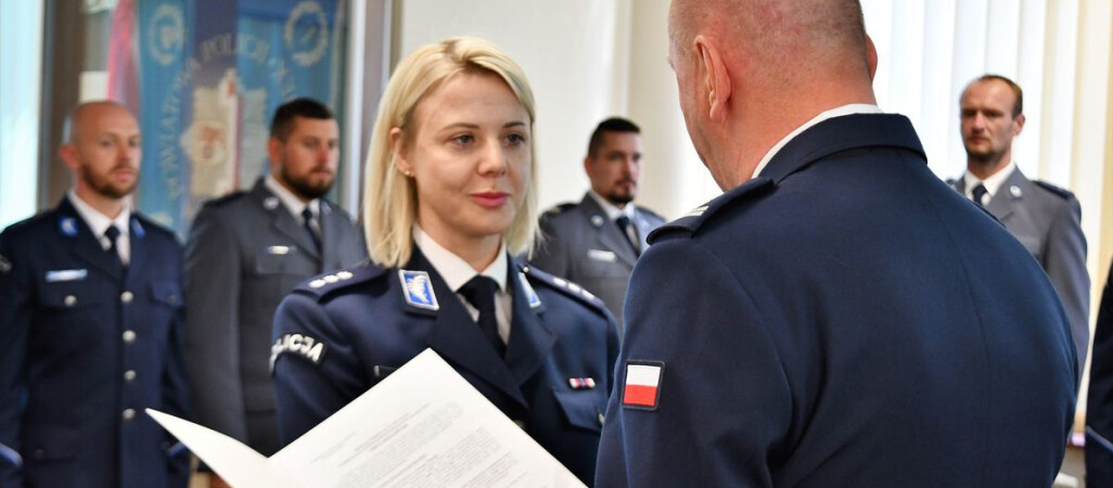 Była rzeczniczka Szkoły Policji w Pile komendantem
