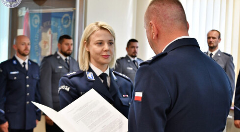 Była rzeczniczka Szkoły Policji w Pile komendantem - grafika