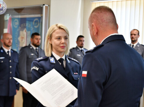 Była rzeczniczka Szkoły Policji w Pile komendantem - grafika