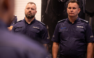 Policjant z Piły i jego pies Hiro w czołówce Wielkopolski